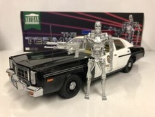 Le Terminator Dodge Monaco Police Avec T-800 Greenlight 19042 Échelle 1:18