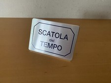 Nouveau - Plaque SCATOLA DEL