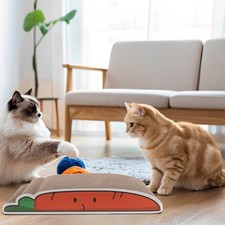 Tapis Griffoir Chat Planche À Gratter Pour En Carton Cat Scratcher Cardboard