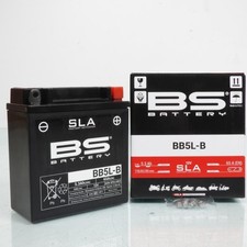 Batterie SLA BS Battery pour Moto Suzuki 250 RG gamma 1986 à 1987 YB5L-B / 12V
