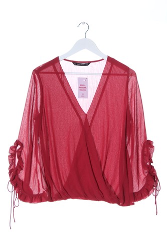 Zara basic blouse portefeuille - basic,