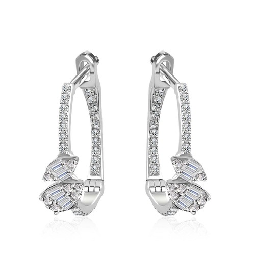 Boucles oreilles losange - boucles, d’oreilles