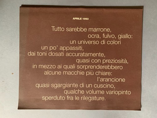 Cappellini 1993 catalogue - cappellini,