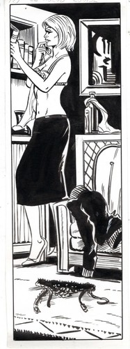 Pin sexy dessin - up,