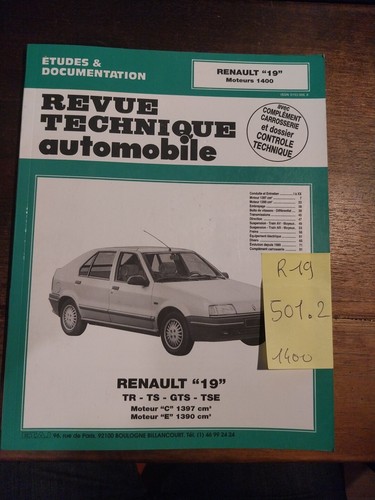 Revue technique renault - revue,