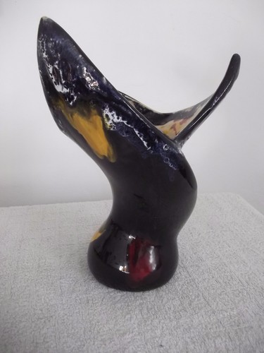 Vase ceramique 1950 forme - ceramique,