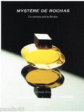 PUBLICITE ADVERTISING 105  1979   ROCHAS  parfum MYSTERE