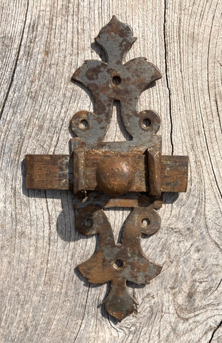 Verrou ancien loquet fer - verrou,
