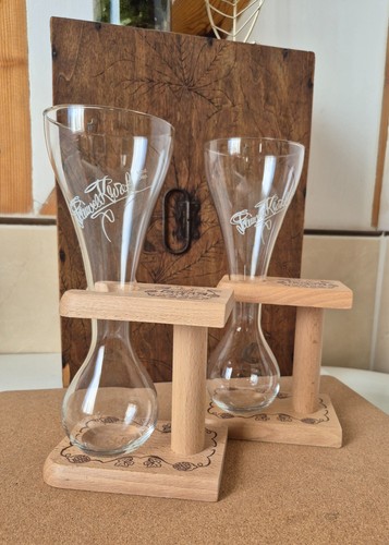 Lot verres bière - 2, +