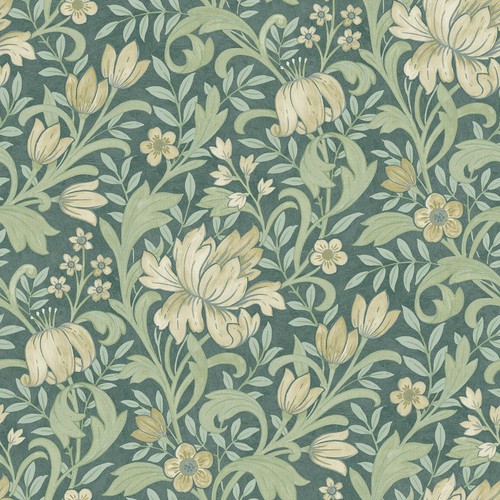 Papier peint floral - papier,