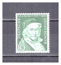 ALLEMAGNE  FEDERALE  N°  80 . 10 P   C. F.  GAUSS   NEUF **  . SUPERBE .