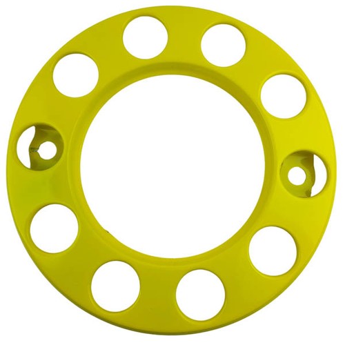 Enjoliveur roue jaune 5 - roue,