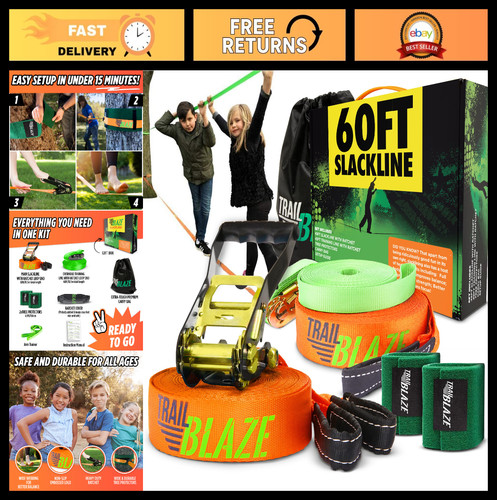 Complete slackline kit 2x - complete,