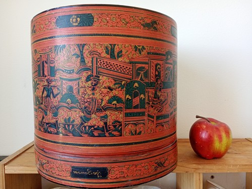 Grande boîte bétel laque - grande,