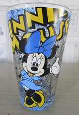 Grand verre évasé Minnie Mouse Cervé Made in Italy Hauteur 12,5 cm