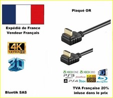 CABLE CORDON 2m HDMI MALE
