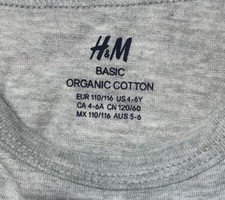 H & M Kids Basic T-shirt Gray