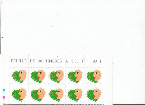 Feuille a 3 frs - tp,