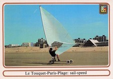 62 LE TOUQUET PARIS PLAGE SAIL SPEED SUR LA PLAGE