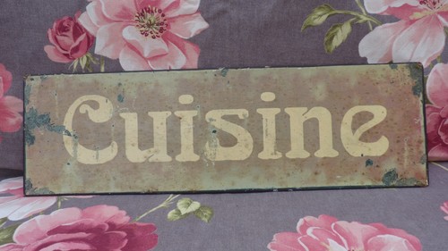 Plaque déco vintage - plaque,