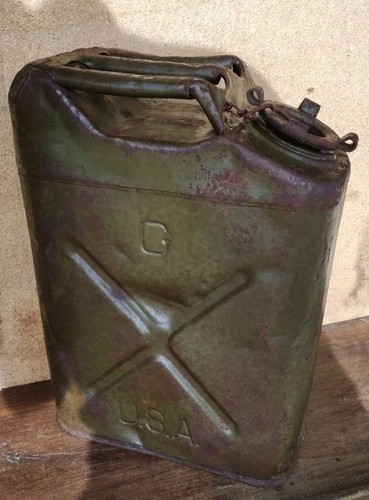 Jerrycan usa gasoline 1943 - usa,