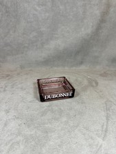 Cendrier Publicitaire en Verre, Dubonnet, Made in France, Vintage 1980