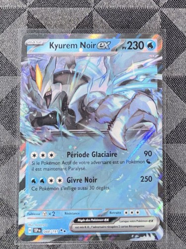 Carte pokémon kyurem noir - carte, ex