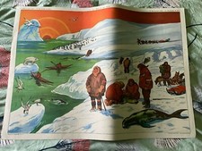 TABLEAUX DE GEOGRAPHIE Collection Rossignol N°13 Dans las pays froids et N°14