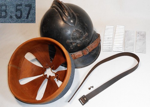Coiffe intérieure cuir marron