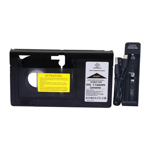 Adaptateur cassette vhs c - adaptateur,