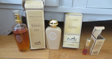 Lot Hermès calèche parfum de toilette 120ml talc parfumé mini atomiseur vintage