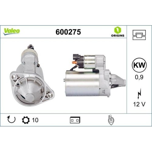 Démarreur valeo 600275 - 1x,