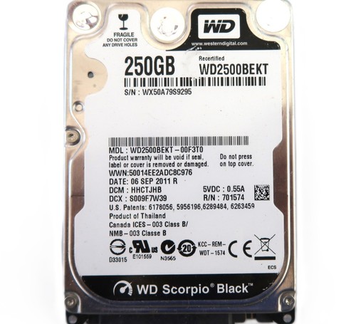 Wd2500bekt 00f3t0 hhctjhb - wd,