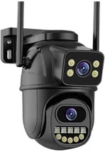 Caméra WiFi Extérieure 4K 8MP PTZ IP66 🎥 Vision Nocturne Couleur 🔊