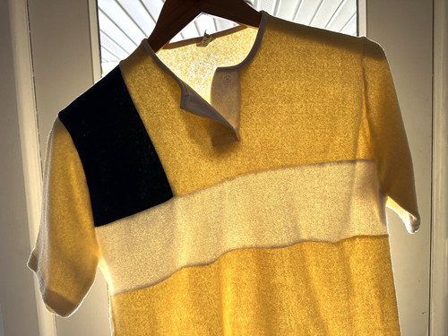 Vtg 70s terrycloth striped - vtg,