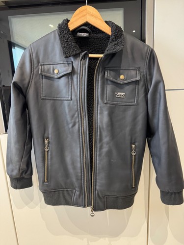 Blouson cuir aviateur - , airness
