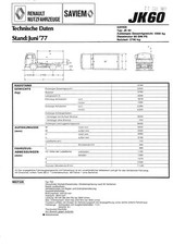 RENAULT LKW / SAVIEM JK 60