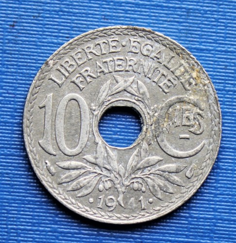 Monnaie fautée coin bouché - monnaie,
