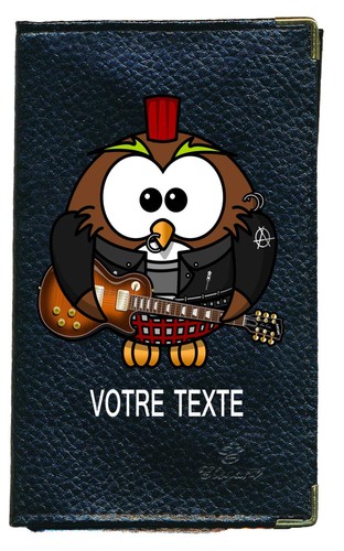 Etui carte grise noir - , cuir