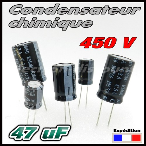 450 9 pcs - à, 47µf