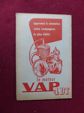 notice moteur VAP 4 DT /