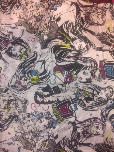 Monster high blanket crib - monster,