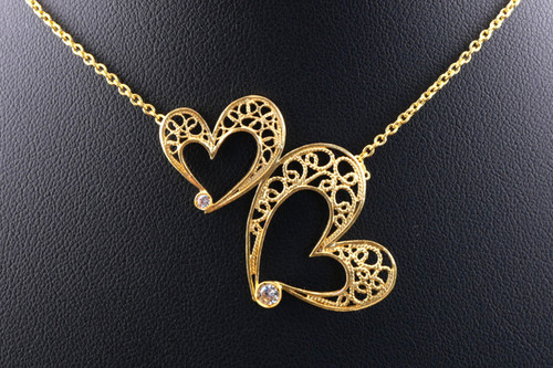 Collier argent 925 plaqué or - plaquÉ,