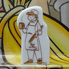 Fève en porcelaine Ronde des Pains Porcelain bean D50K