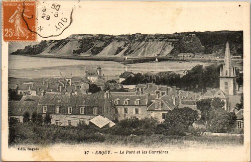 Erquy carte postale - carte,