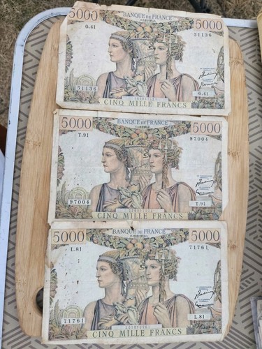 France lot billets - lot, 3