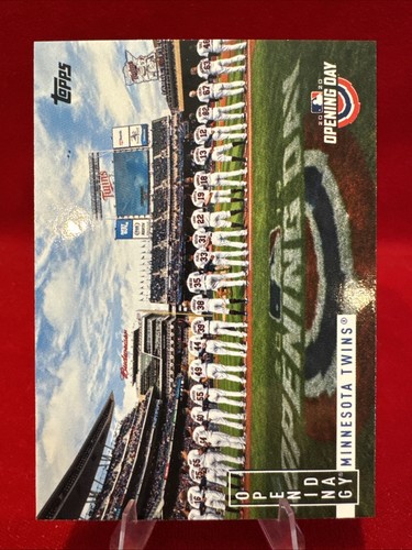 2020 topps opening - opening, day