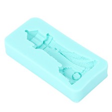 Moule à gâteau en silicone phare de forme de gâteau de sucre moule à gâteau