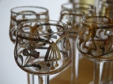Art nouveau anciens verres - nouveau,