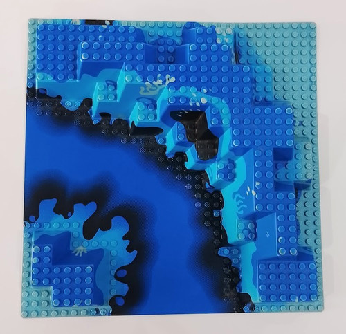 Lego 6024px1 baseplate plaque - baseplate,